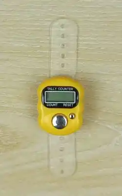 Digital Plastic Finger Ring Tasbih Counter